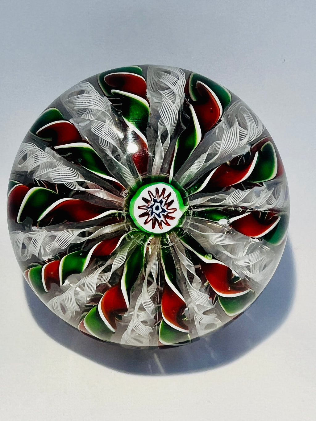 Antique Saint Louis crown paperweight