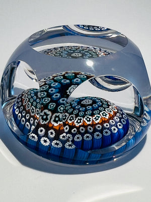 Whitefriars 1972 concentric paperweight