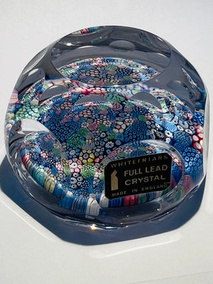 Whitefriars 1979 closepack Millefiori Paperweight