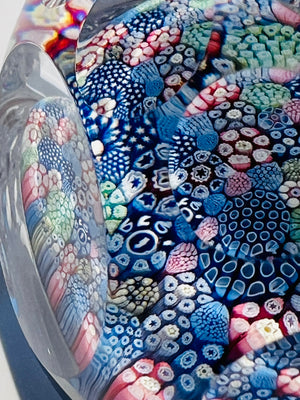 Whitefriars 1979 closepack Millefiori Paperweight
