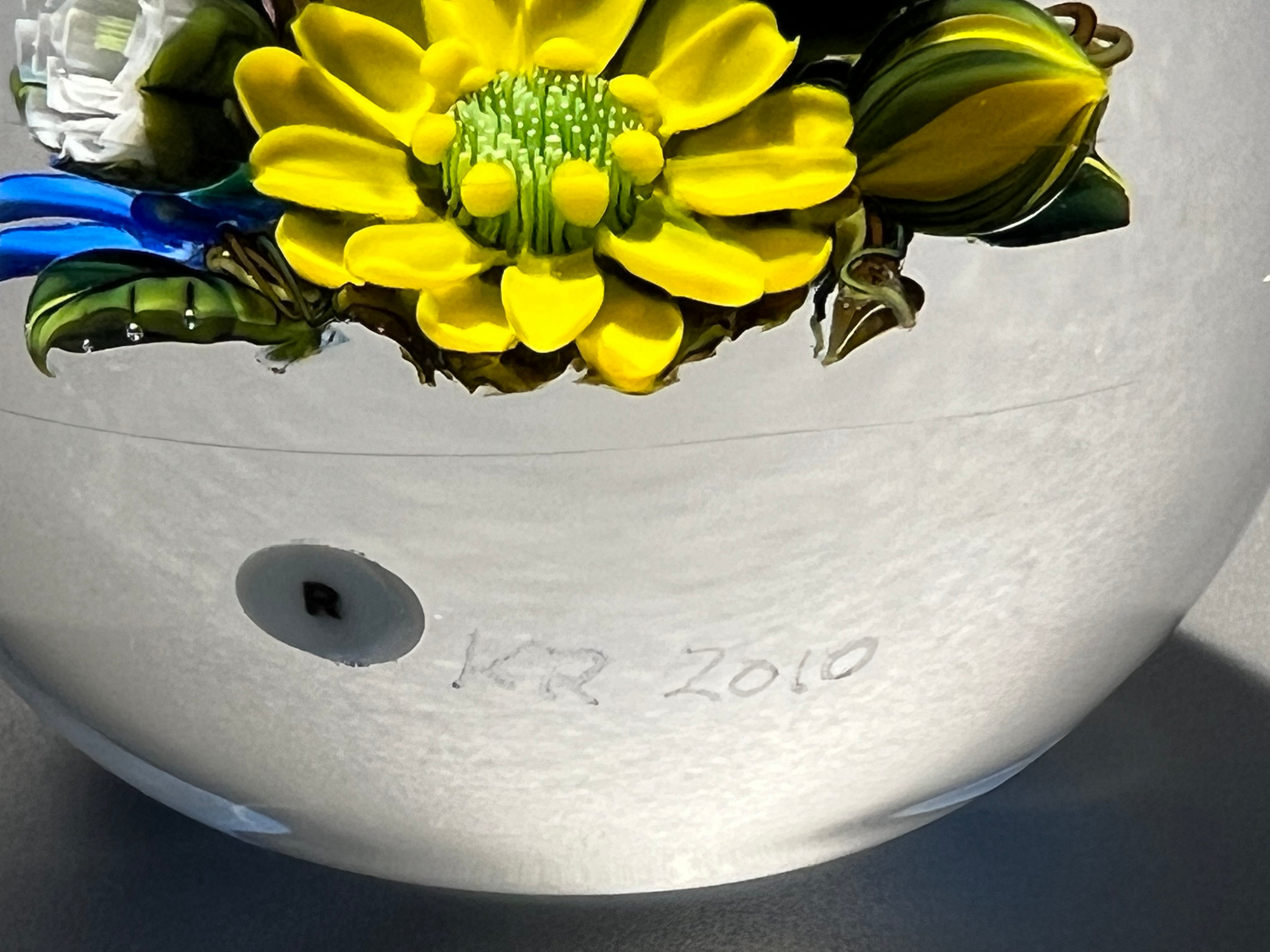 Ken Rosenfeld bouquet Paperweight