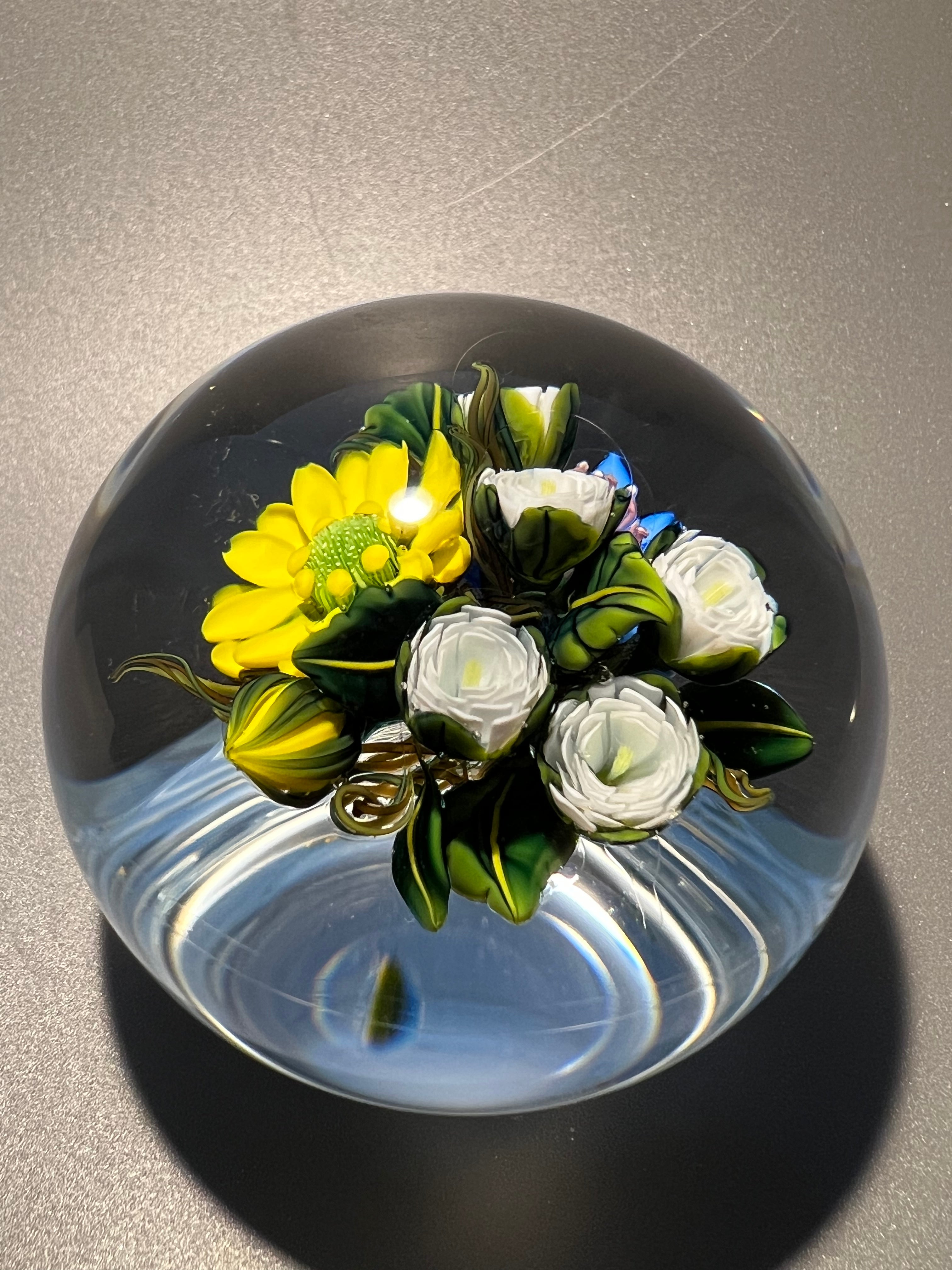 Ken Rosenfeld bouquet Paperweight