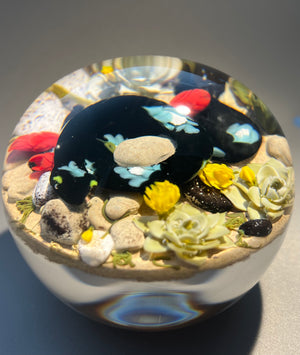 Mikael Hingant snake paperweight