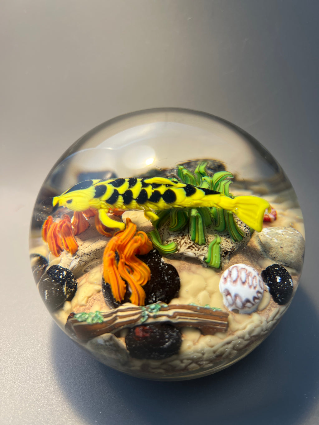 Mikael Hingant Fish Paperweight
