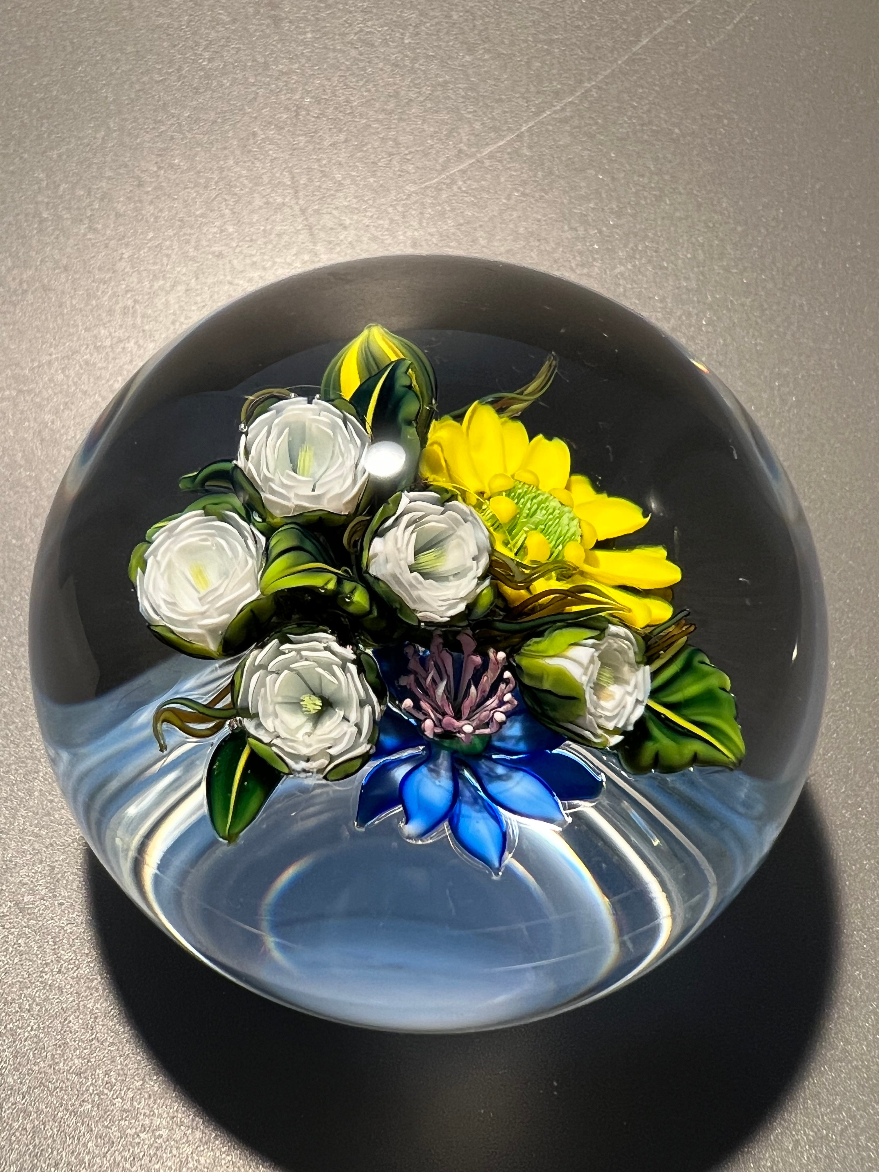 Ken Rosenfeld bouquet Paperweight