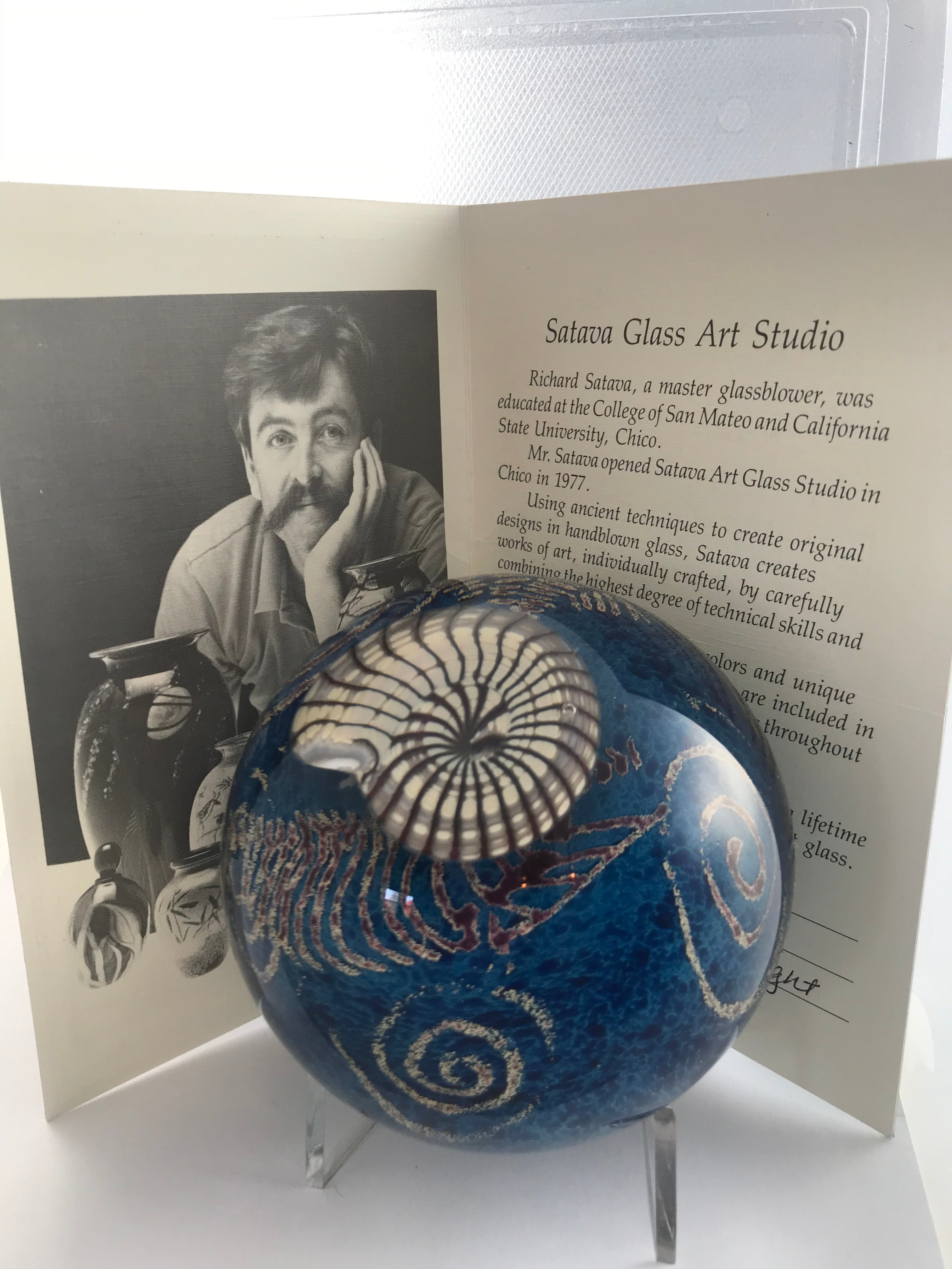 Richard Satava Nautilus Paperweight