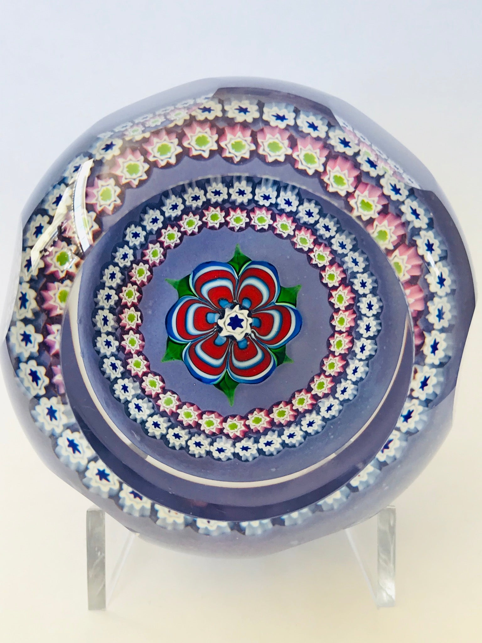 Whitefriars Caithness “Floriana” Paperweight LE 86/250