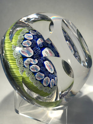 Whitefriars Christmas Series First in series 1975 Host of Angels Paperweight