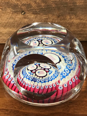 Whitefriars American Bicentenary Series 3 American Flags Paperweight