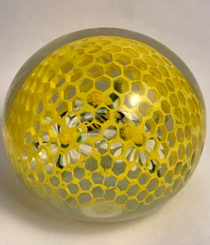 Richard Loesel unique Beehive paperweight