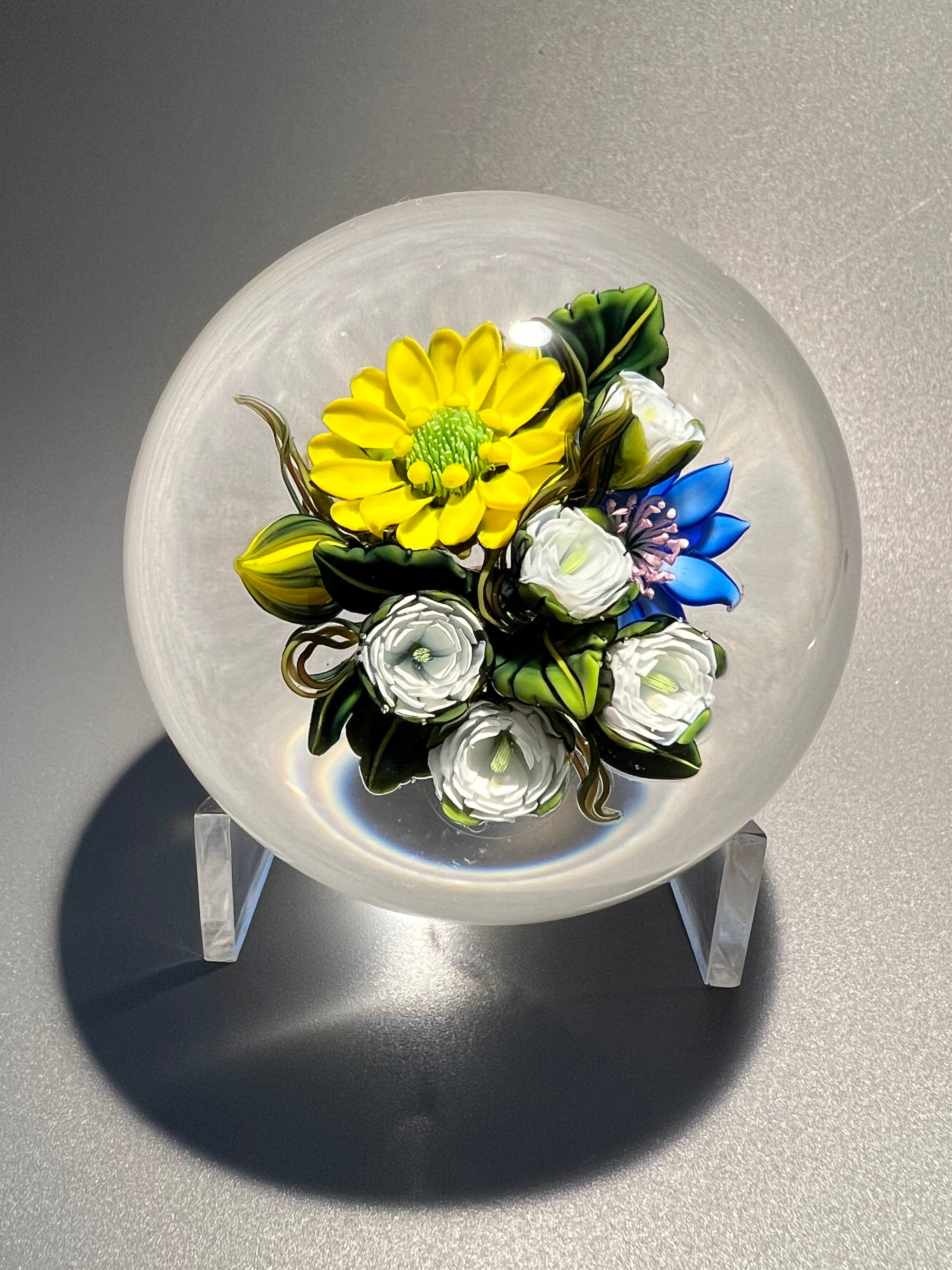 Ken Rosenfeld bouquet Paperweight